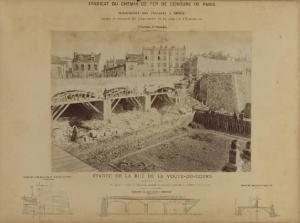 BROISE Albert,Construction du chemin de fer de ceinture de Par,1888,Cornette de Saint Cyr 2017-06-19