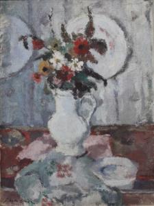 BROISE JACQUES DE LA 1900-1900,Bouquet de fleurs,Ruellan FR 2016-12-10