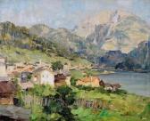 BROMBO Angelo 1893-1962,Paesaggio montano,Fidesarte IT 2018-05-25