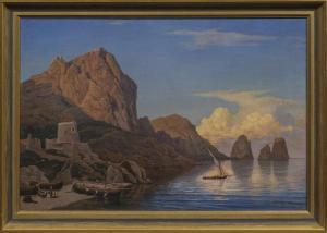 BRONNIKOV Fjodor Andrejevitj 1827-1902,Ansicht von Capri,1860,Schloss DE 2020-11-28