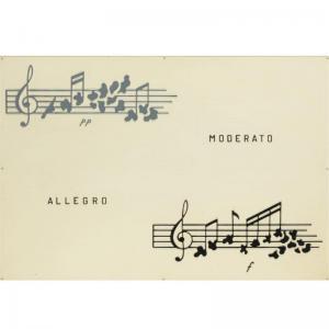 BROODTHAERS Marcel 1924-1976,ALLEGRO MODERATO,1969,Sotheby's GB 2008-05-15