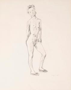 BROOK Alexander 1898-1980,A study of a standing nude,Bonhams GB 2024-03-12