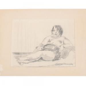 BROOK Alexander 1898-1980,Reclining Semi Nude Woman,Ripley Auctions US 2023-04-29