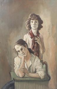 BROOK Alexander 1898-1980,Two Pensive Women,Ripley Auctions US 2023-04-29