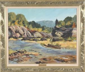 BROOK Harry M 1900-1900,Near the Delaware,Alderfer Auction & Appraisal US 2006-03-08