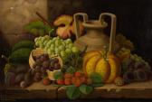 BROOK James W 1910-1930,Still Life with Fruit,1914,Simon Chorley Art & Antiques GB 2018-01-30