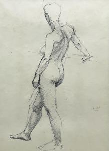 BROOKE ANNE ISABELLA 1916-2002,Female Nude Life Study,1994,David Duggleby Limited GB 2023-03-17