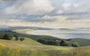BROOKE ANNE ISABELLA 1916-2002,Panoramic Coastal Landscape,Duggleby Stephenson (of York) 2024-02-02