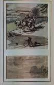 BROOKE William Henry 1772-1860,a carriage study and another, carriage study,Cheffins GB 2022-04-14