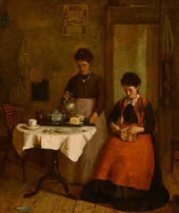 BROOKER Harry 1848-1940,A scene of two ladies in an interior,John Nicholson GB 2021-03-24
