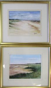 BROOKER T E J,Theddlethorpe Beach and Theddlethorpe looking South,John Taylors GB 2017-11-14