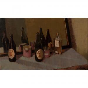 BROOKER William 1918-1983,Bottles on a Table,Lyon & Turnbull GB 2022-10-28