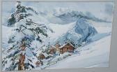 BROOKS Ellen 1946,Alpine Scene,Bonhams GB 2008-10-31