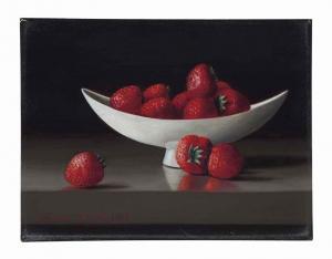 BROOKS RANDOLPH 1900-1900,Strawberries in a bowl,1963,Christie's GB 2015-01-13