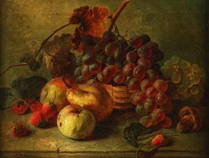 BROOME G.J 1867-1873,Still life of grapes and other fruit,Bellmans Fine Art Auctioneers 2021-10-12