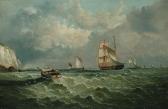 BROOME OF RAMSGATE William 1832-1892,Shipping off the south coast,Bonhams GB 2006-05-16