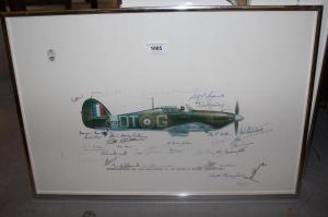 BROOMFIELD Keith,a Hurricane to commemorate the 40th anniversar,Lawrences of Bletchingley 2022-09-06