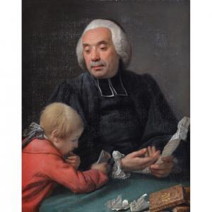 BROSSARD DE BEAULIEU François 1727-1810,Portrait of Hubert Antoine du Bertrand, Prin,1782,Dreweatts 2018-04-26