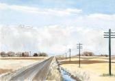 BROSZ Victor R,Untitled - Southern Alberta Skies,1959,Levis CA 2009-11-16