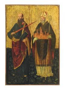 BROTHERS ERRI,San Paolo e san Petronio Vescovo con il modellino ,15th century,Meeting Art 2019-05-04