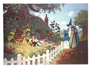 BROTHERS Hildebrandt 1939,THE WIZARD'S VISIT,1979,Ro Gallery US 2023-08-31