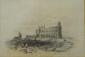 Brotherton James Edward,Whitby Abbey From the South,19th century,David Duggleby Limited 2017-10-07