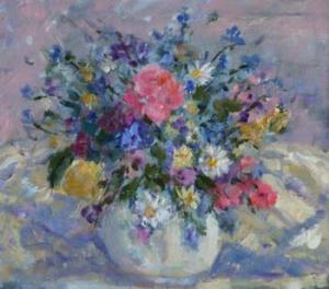 BROUGHTON BAILEY Molly 1900-1900,Summer Flowers,Peter Wilson GB 2010-11-10