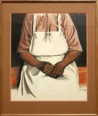 BROUSSARD Charles,Seated Woman Wearing an Apron,1973,Clars Auction Gallery US 2009-07-12