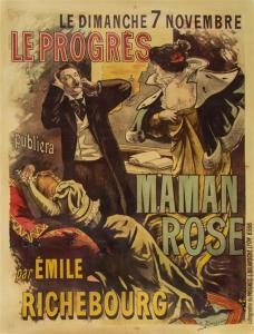 BROUSSIER Emile 1874-1944,Le Progres: Maman Rose par Emile Richebourg,Hindman US 2015-06-23