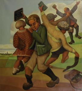 BROUWERS Rik 1904-1978,Tes vacanse we meuge danse,Campo & Campo BE 2023-10-24