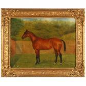 BROWN Albert Edward D. G. Stirling 1800-1900,Portrait of a Polo Pony,Leland Little US 2021-08-05