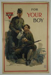 BROWN Arthur William 1881-1966,For Your Boy United War Work Campaign,1918,Quinn & Farmer 2019-11-16