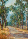 BROWN Benjamin Chambers 1865-1942,Eucalyptus Road,John Moran Auctioneers US 2023-11-14