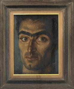 BROWN Carlyle 1920-1963,Portrait,1955,Eldred's US 2019-06-13