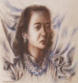 BROWN Carlyle 1920-1963,Portrait of a lady, head and shoulders,1948,Rosebery's GB 2011-09-13