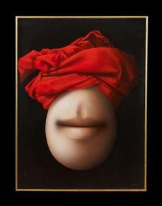 BROWN Charles H 1900-1900,Homage to Jan van Eyck,1982,New Orleans Auction US 2013-07-26