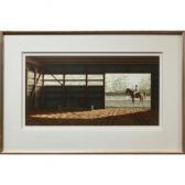 BROWN Daniel Price Ericson 1939,UNTITLED (OUTSIDE THE STABLE),1987,Waddington's CA 2020-12-03