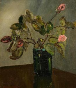 BROWN Deborah 1927-2023,Still Life - Vase of Flowers,Morgan O'Driscoll IE 2023-05-22