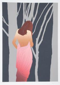 BROWN Derick,Woman in Forest,Ro Gallery US 2014-10-23