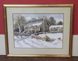 BROWN Doris 1900,Winter cottage,Peter Wilson GB 2016-08-04