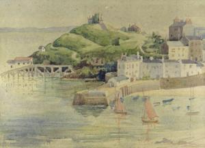 BROWN Dorothy Morse 1900-1995,Tenby harbour,Rogers Jones & Co GB 2021-04-17