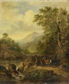 brown e,Drover in a mountainous landscape,1849,Bonhams GB 2008-04-16