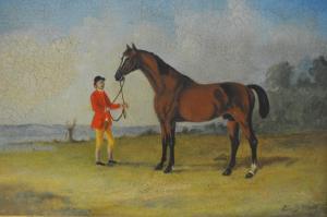 BROWN E 1800-1877,Horse and Groom,Gilding's GB 2017-12-19