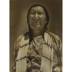 BROWN EARL 1900-1900,Native American portrait,1940,Rago Arts and Auction Center US 2009-08-08