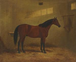 BROWN Edwin 1814-1891,'Newminster', winner of the St Leger, 1851',1857,Sworders GB 2022-09-27