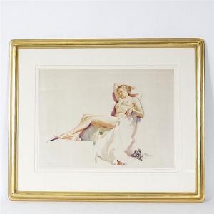 BROWN Elmor 1899-1968,Female Nude,Ripley Auctions US 2015-06-27