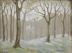 BROWN Eric 1930,Woodland scene,20th century,The Cotswold Auction Company GB 2020-03-03
