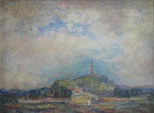 BROWN Francis Focer 1891-1971,Church on the Hill,Wickliff & Associates US 2021-11-20