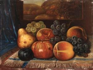 BROWN Fred C 1800-1900,Still life with fruit,Christie's GB 1999-01-12