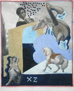 BROWN Geoffrey Houghton 1903-1993,Tableau Surrealiste,Cheffins GB 2013-10-24